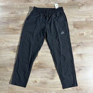 New Adidas Essentials Hero To Halo Woven Tracksuit Pants Black Men's XL HL6900